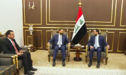 الزيدي والحلبوسي يؤكدان ضرورة توحيد الرؤى لتشكيل حكومة تكمل مسيرة الإعمار والبناء